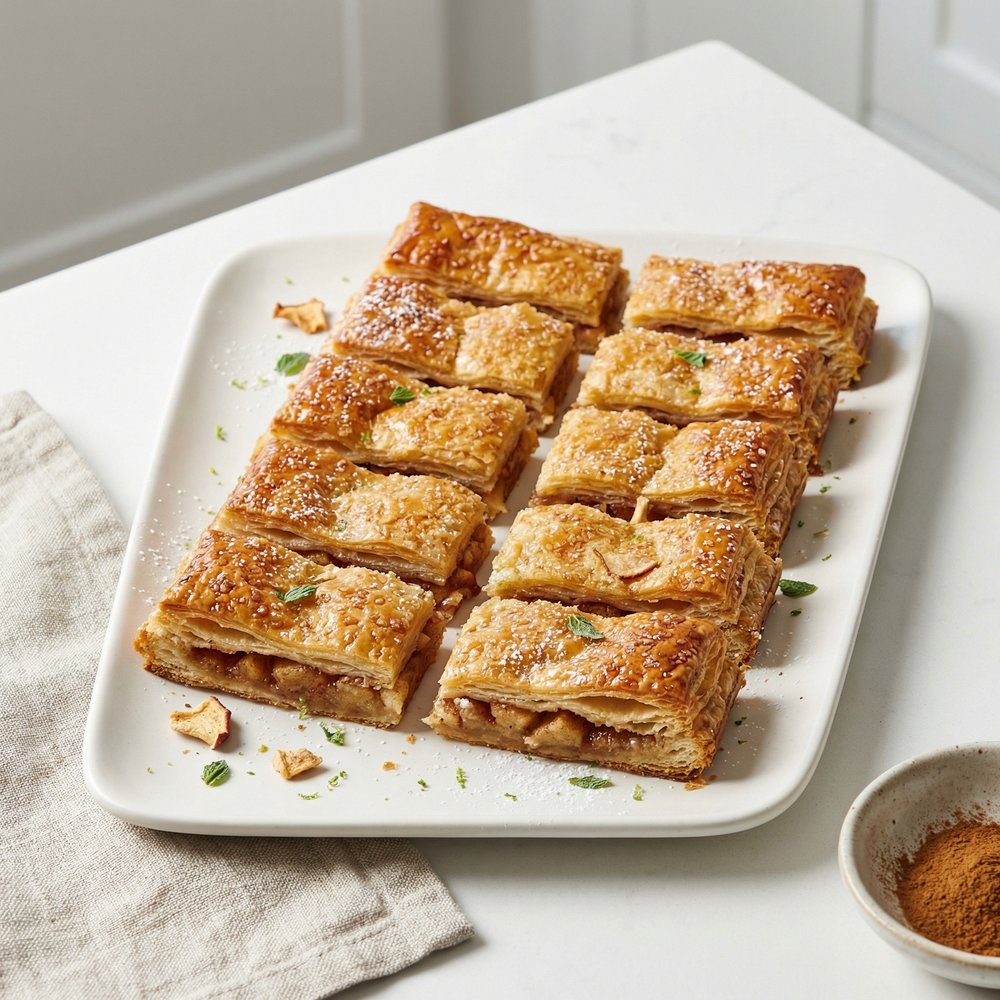 Cinnamon Apple Danish Squares