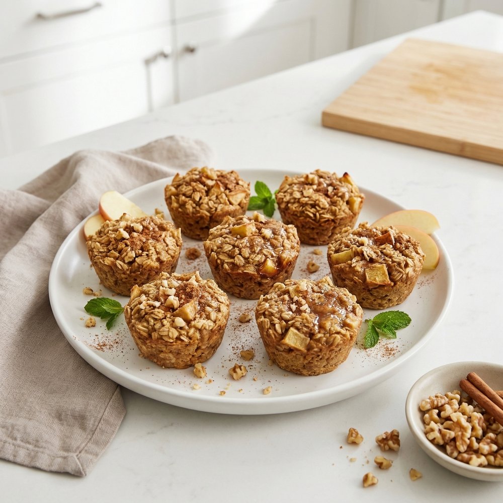 Apple Oatmeal Breakfast Cups