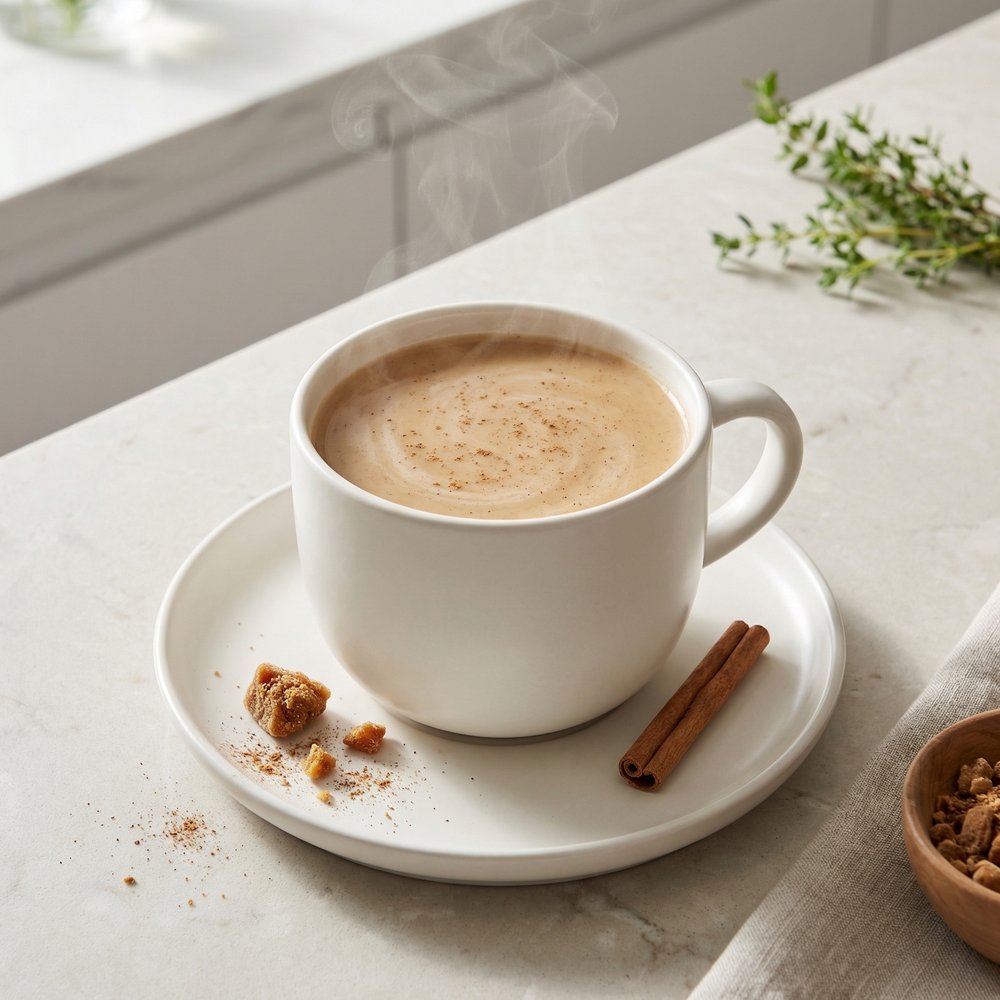 Traditional Mexican Atole Drink