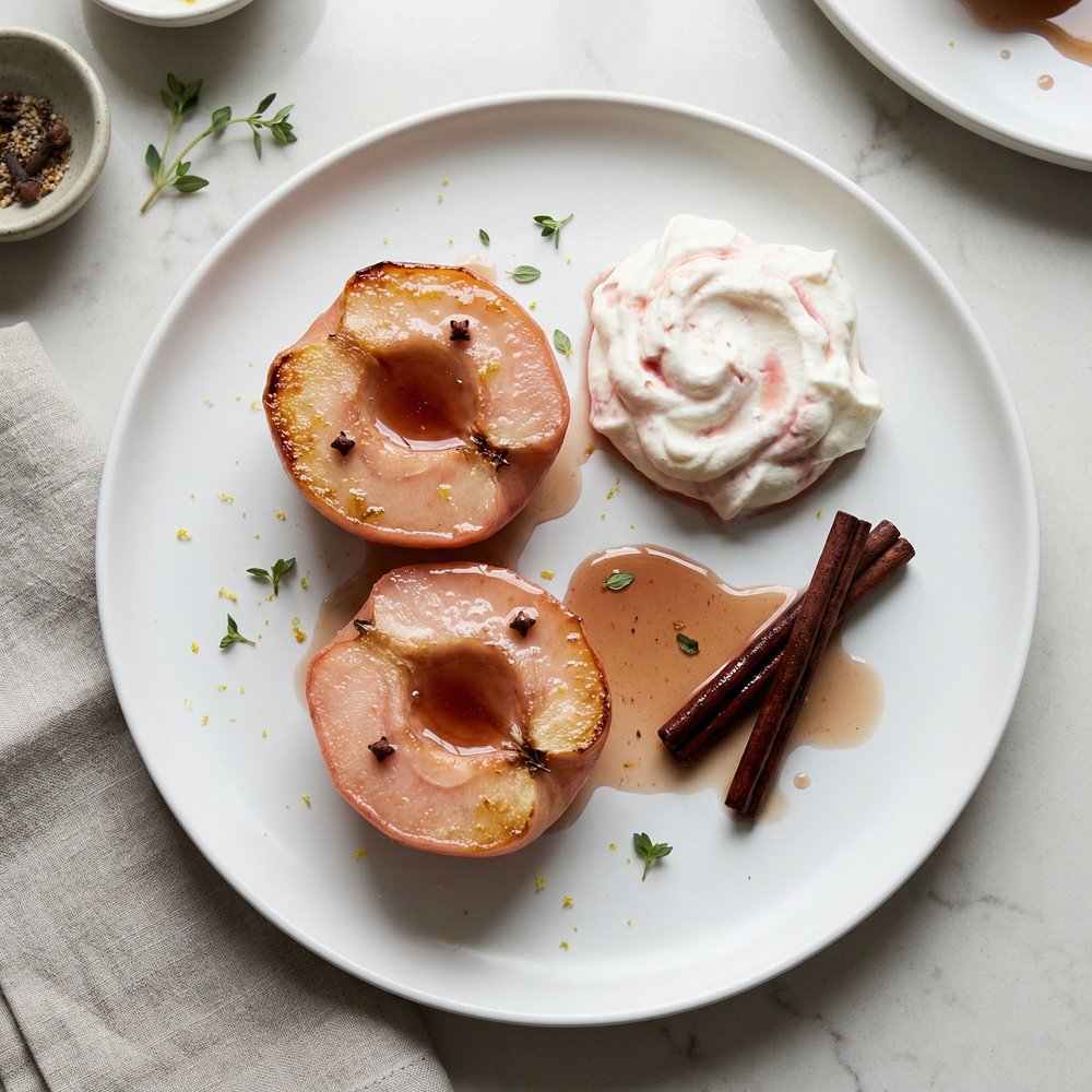 Oven-Roasted Quince with Cinnamon