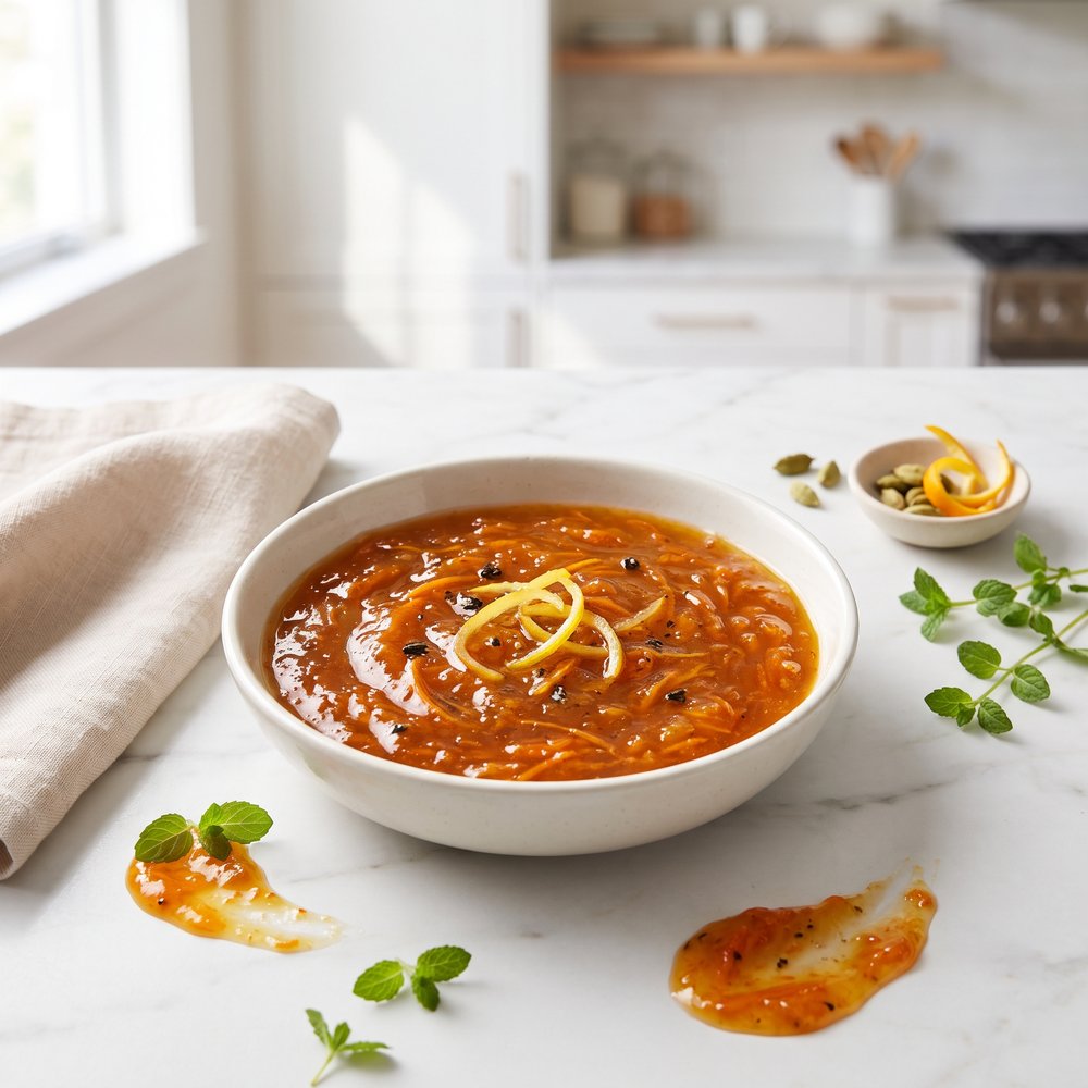 Citrus-Cardamom Carrot Jam