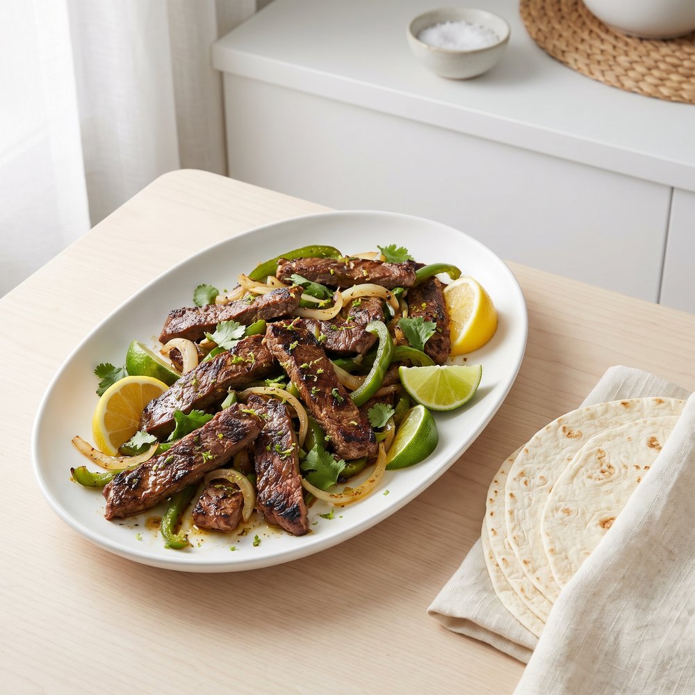 Citrus-Lime Steak Fajitas