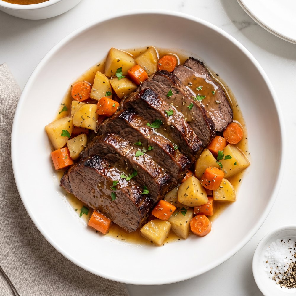 Citrus-Soda Slow Cooker Pot Roast