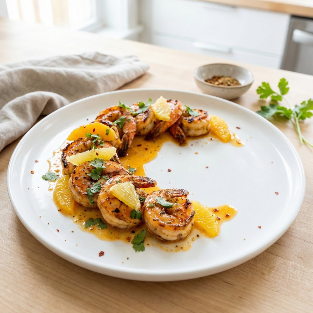 Mojo-Marinated Cuban Shrimp