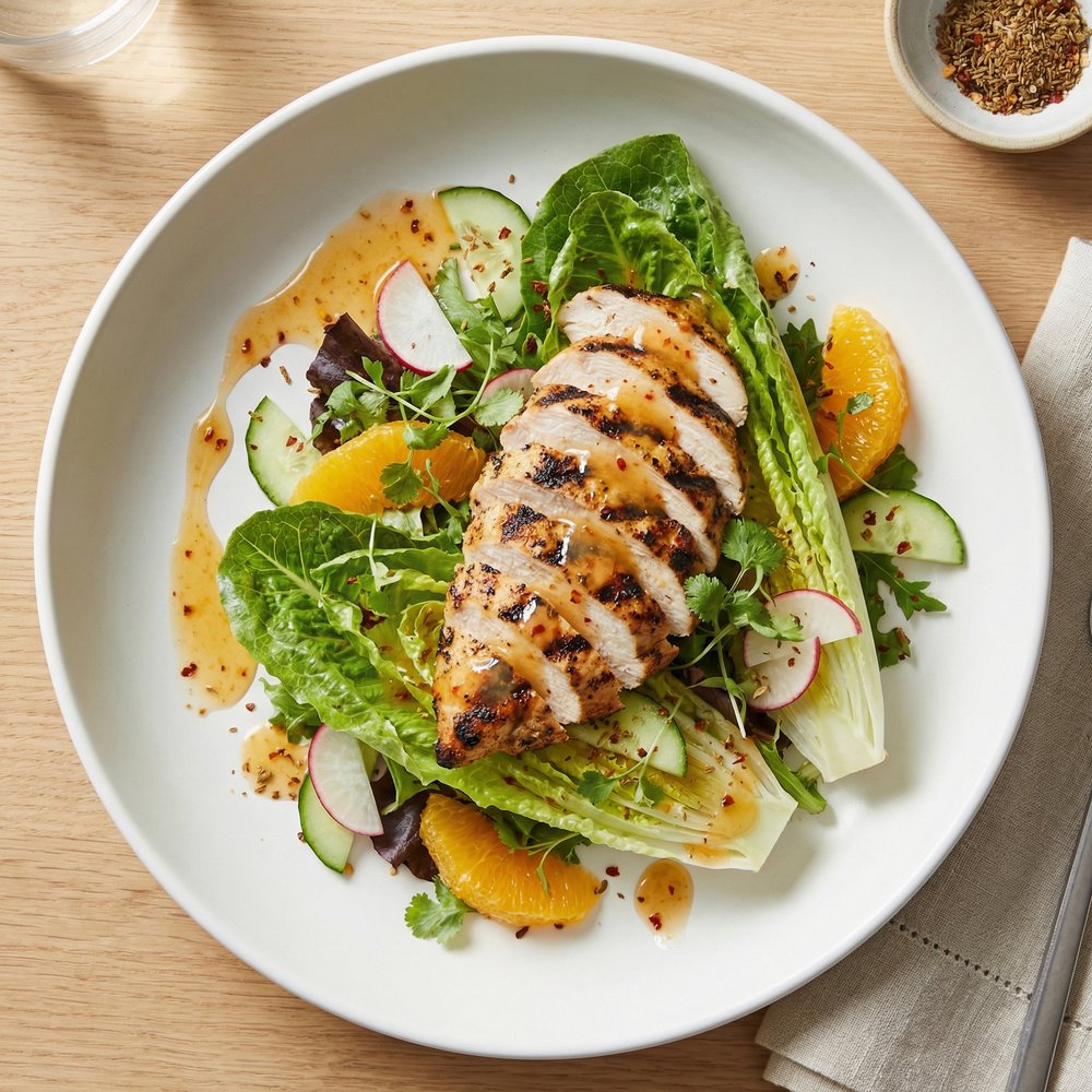 Grilled Chicken Citrus Salad
