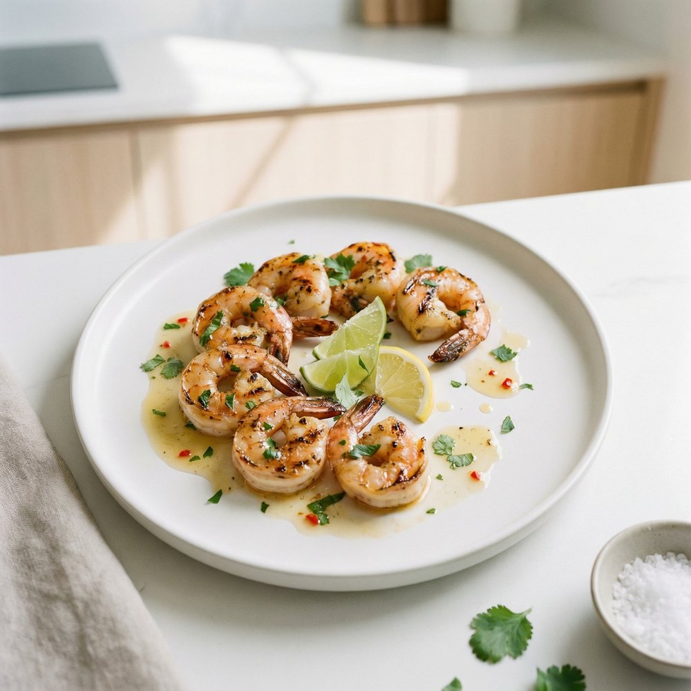 Ron's Citrus-Herb Grilled Shrimp