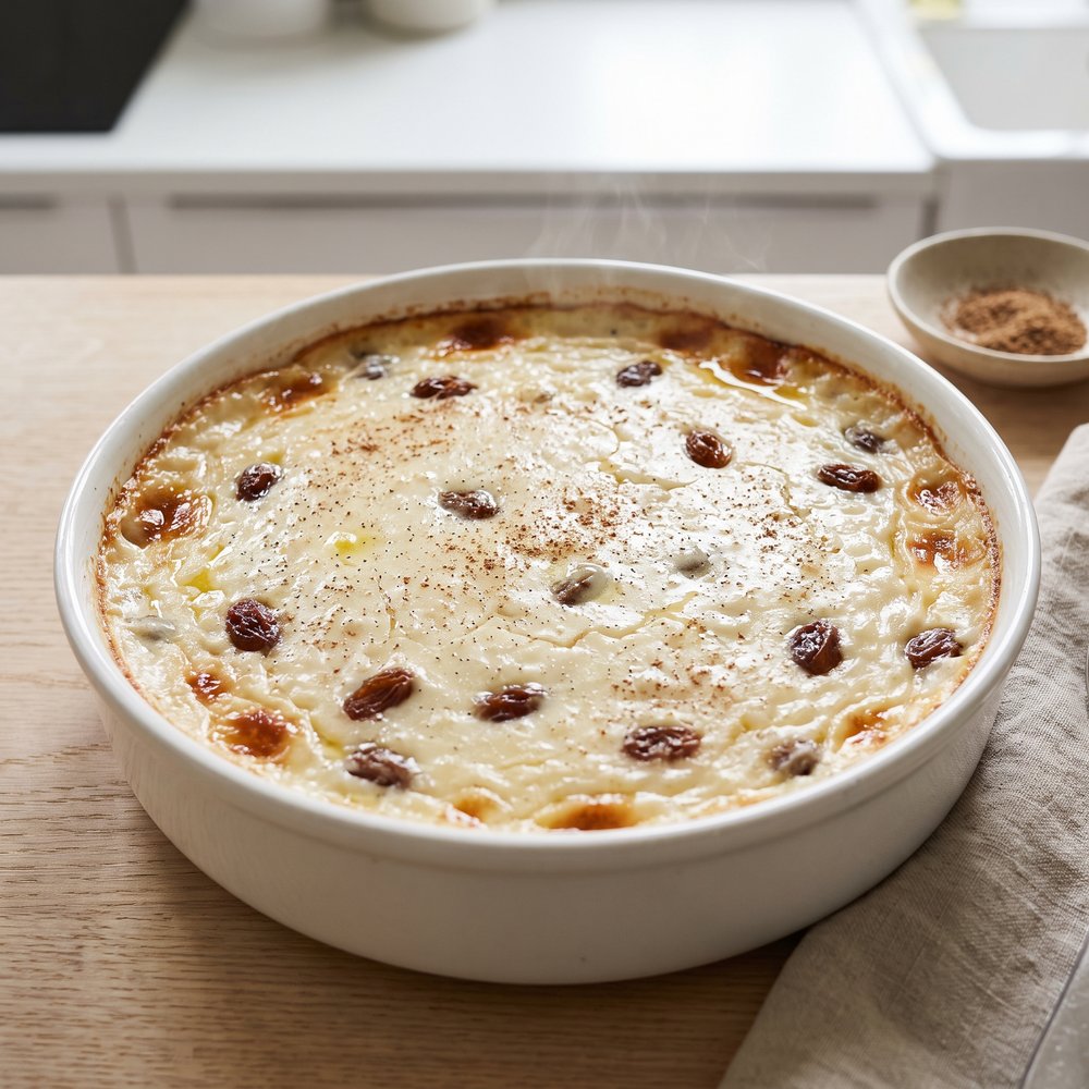 Classic Baked Rice Pudding