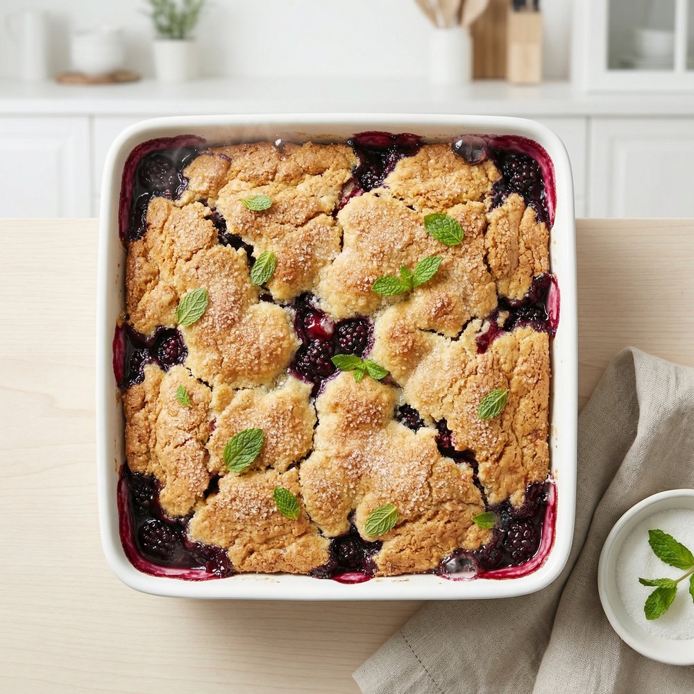 Blue-Ribbon Blackberry Cobbler