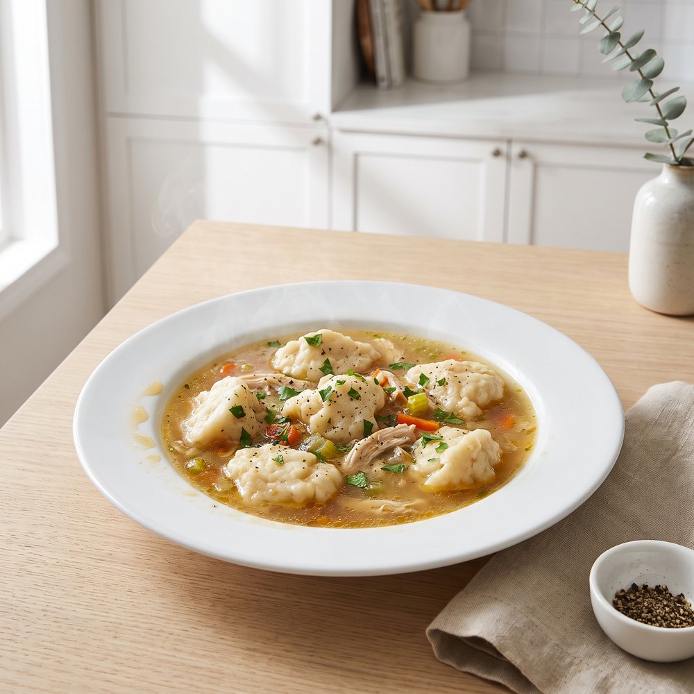 Classic Chicken with Homemade Dumplings