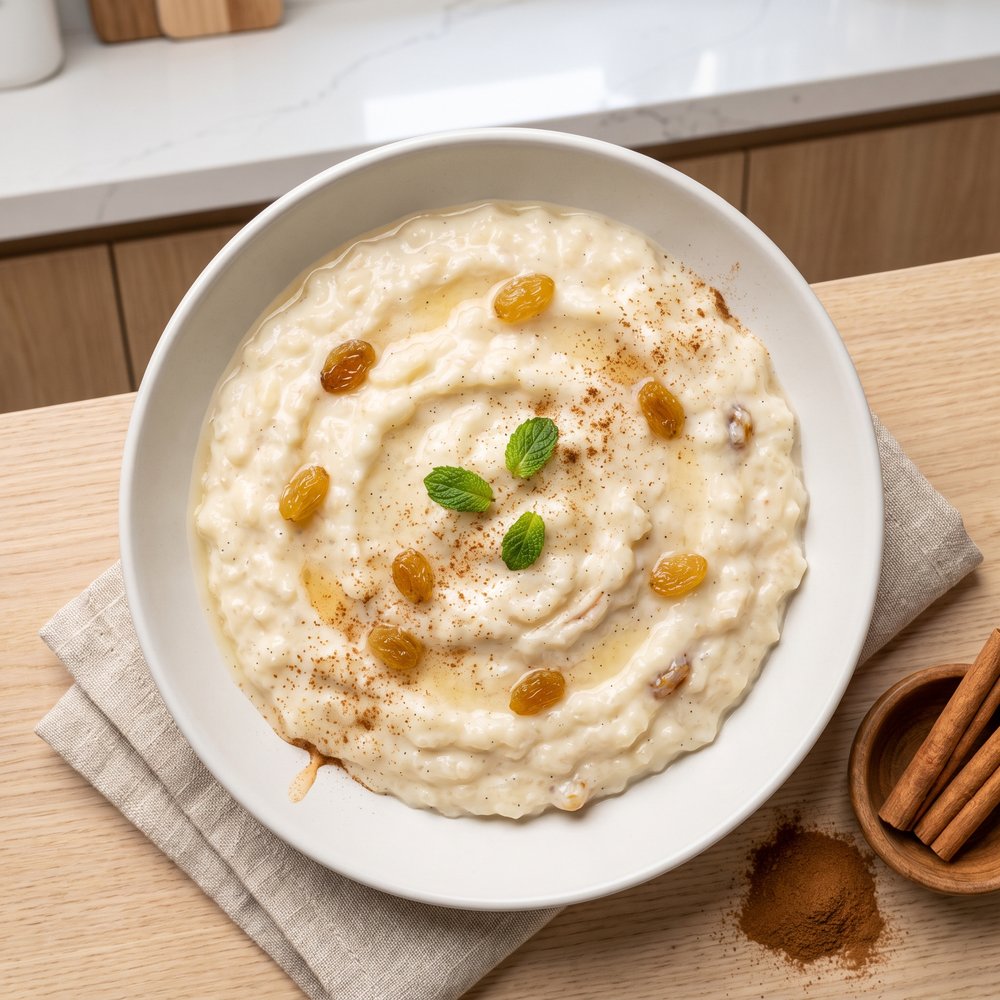 Classic Creamy Old-Fashioned Rice Pudding