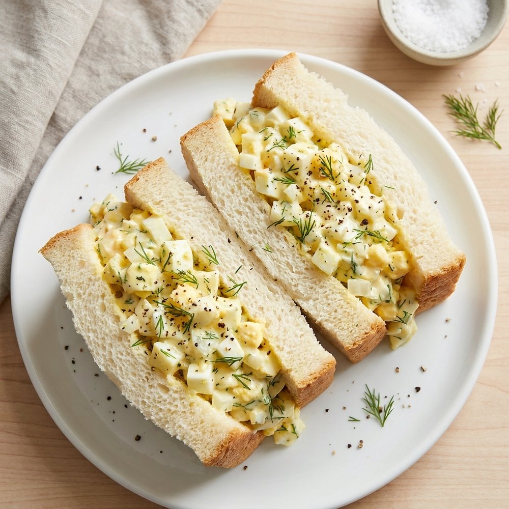 Classic Deli-Style Egg Salad Sandwiches