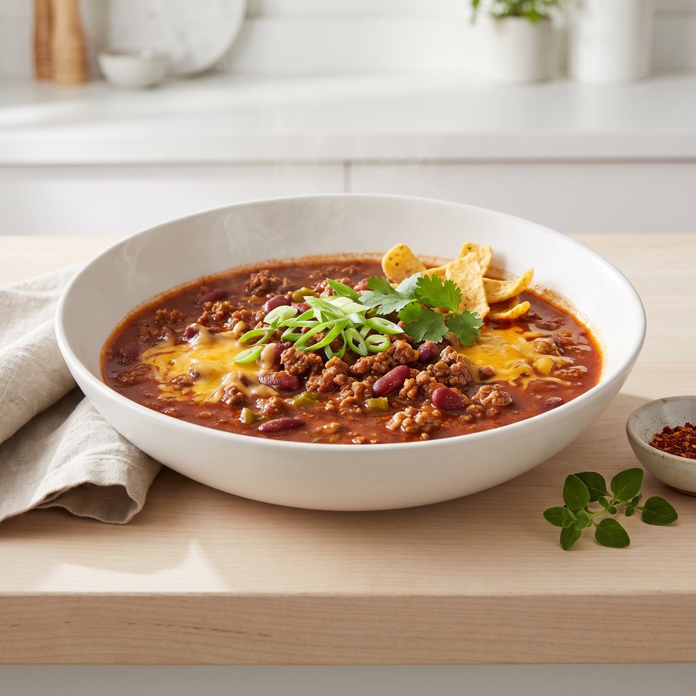 Classic Homemade Beef Chili