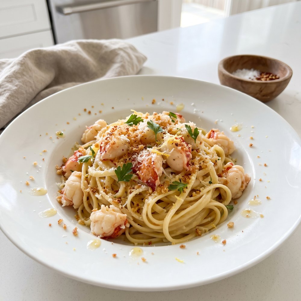 Classic Lobster Scampi