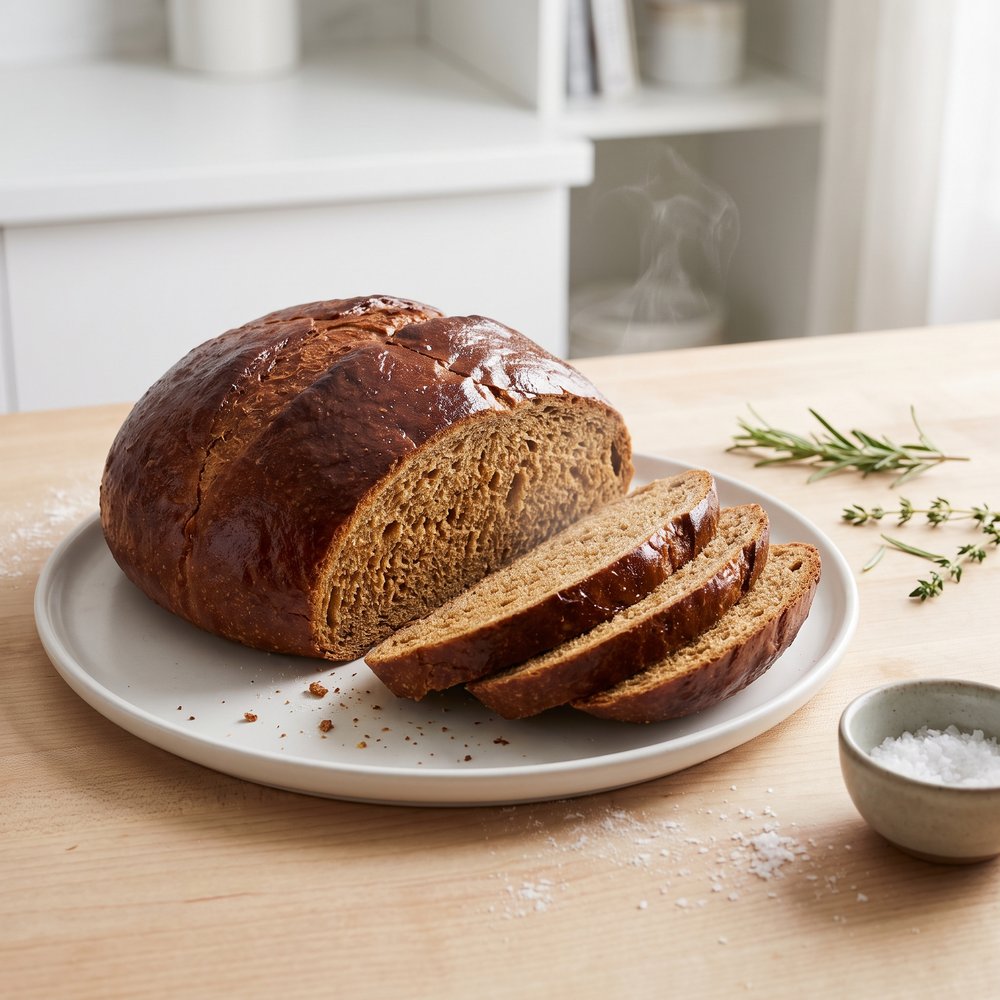 Classic Molasses Loaf Bread
