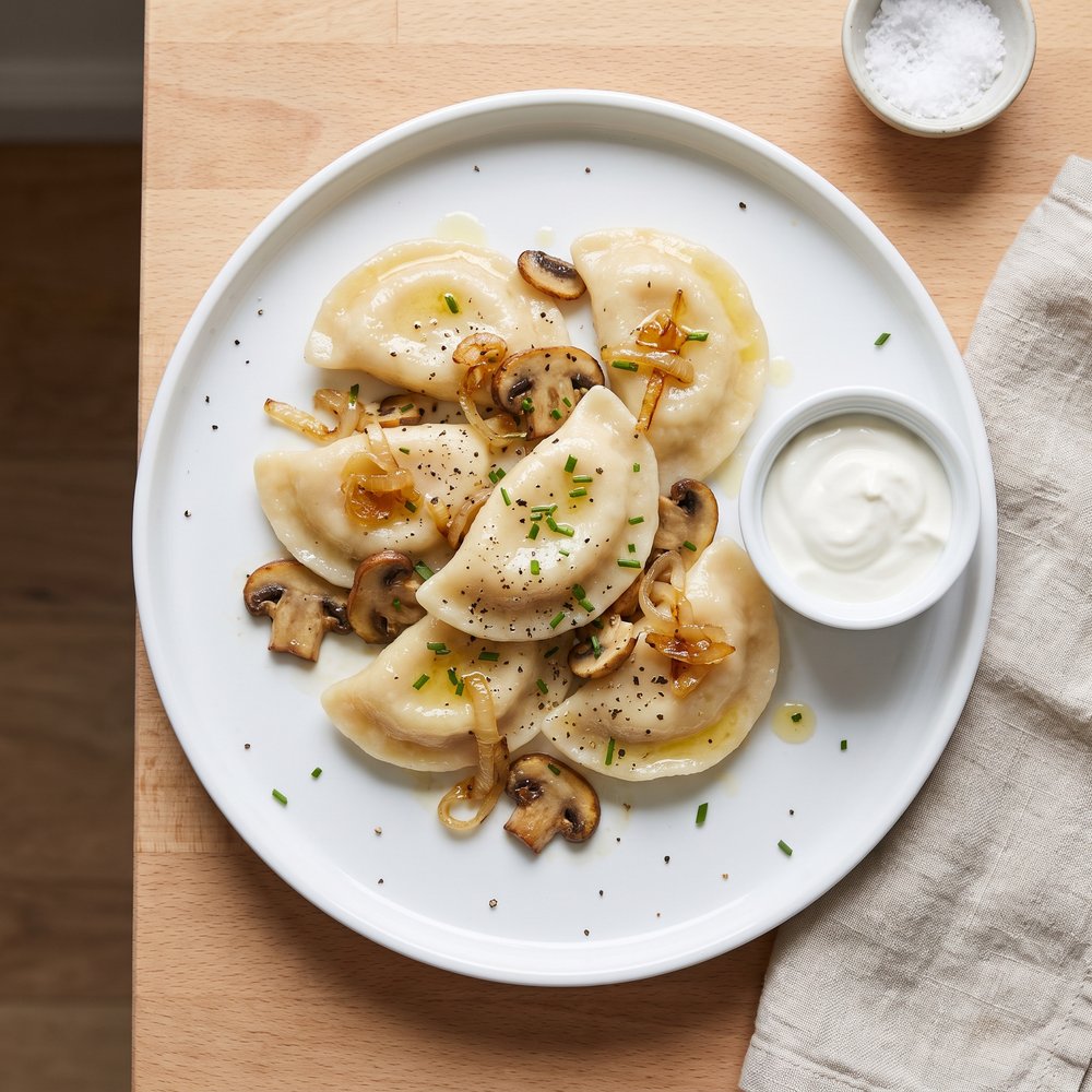 Classic Polish Pierogi Dumplings