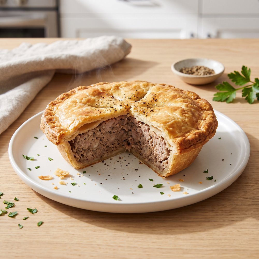 Classic Québécois Meat Pie (Tourtière)