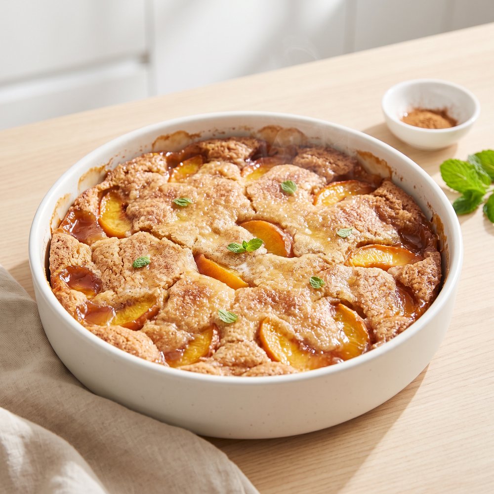 Classic Southern Fresh Peach Cobbler
