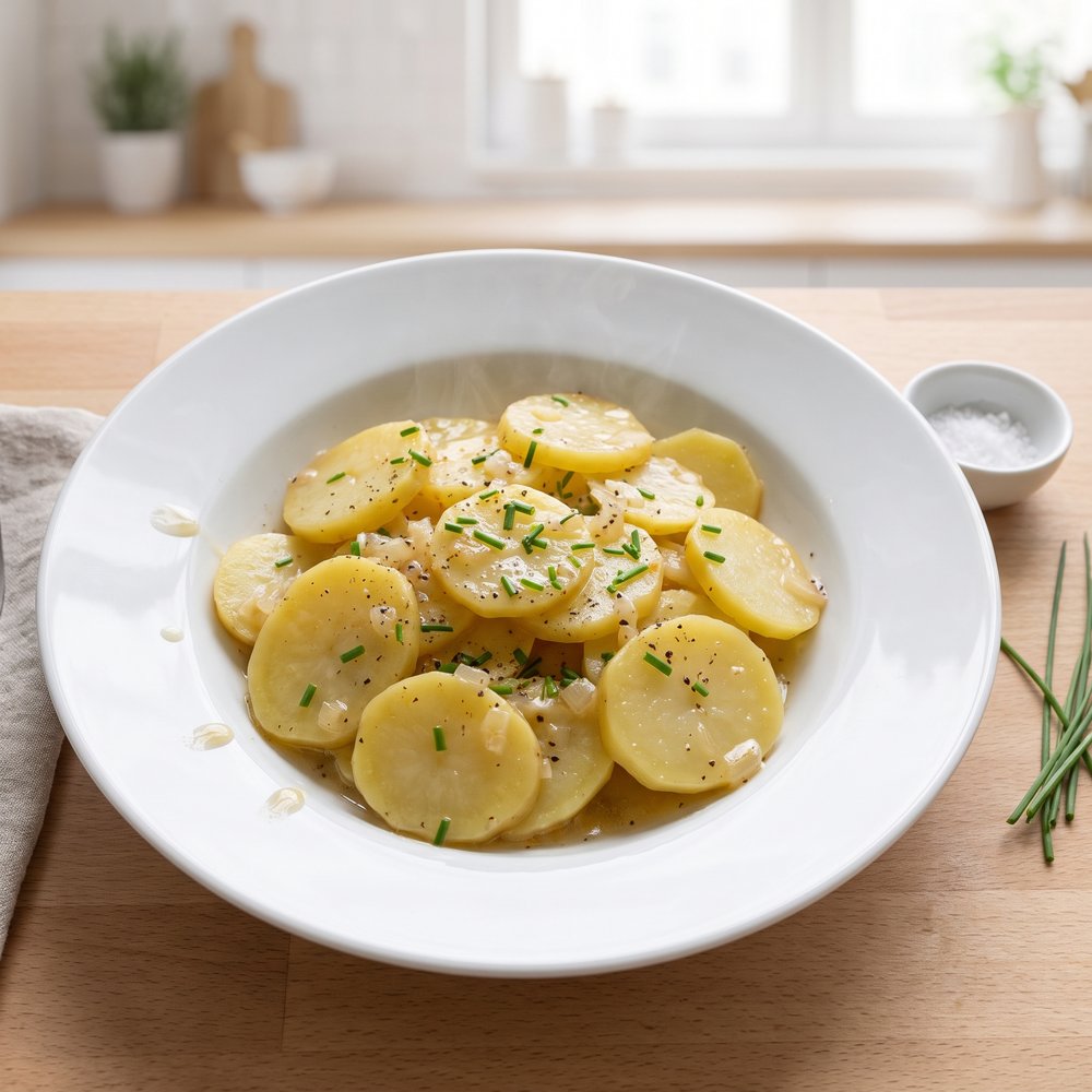 Classic Warm German Potato Salad