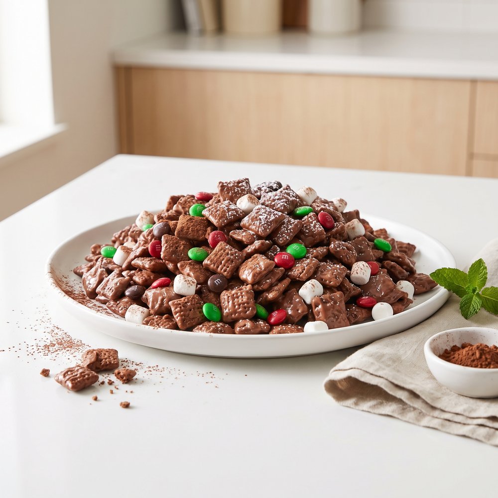 Cocoa Marshmallow Party Mix