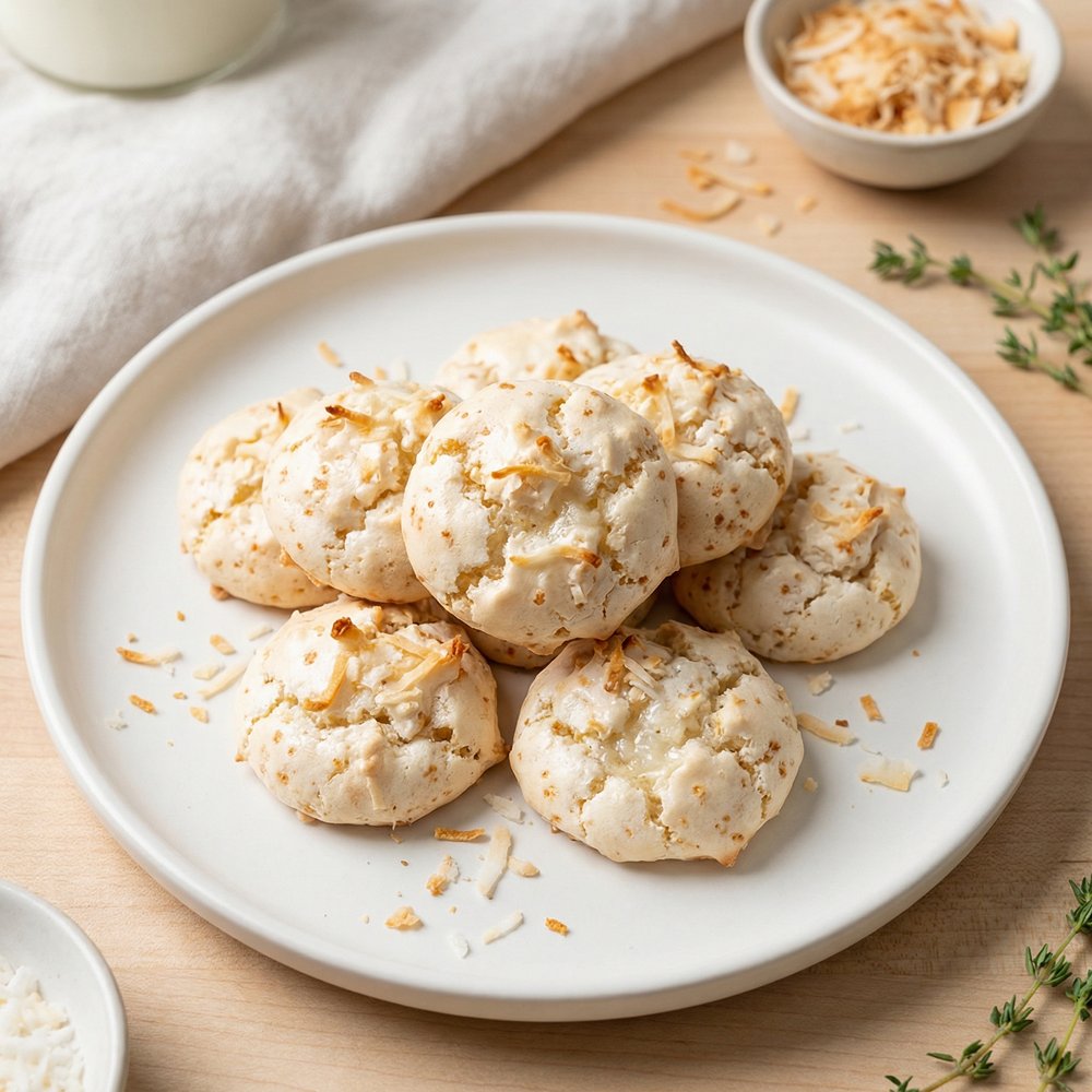 Chewy Meringue Cereal Cookies