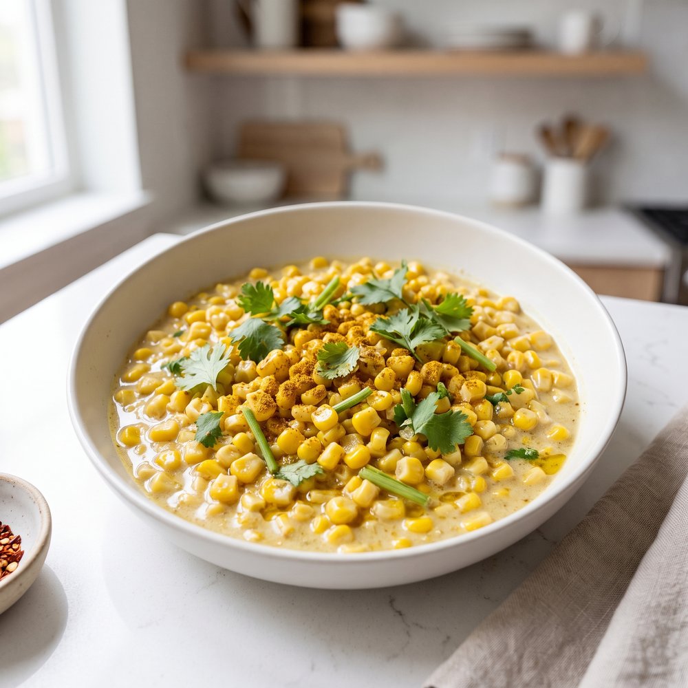 Coconut Curry Corn