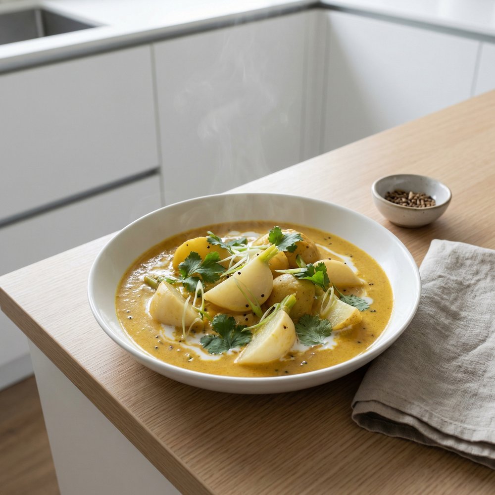 Vegan Japanese Turnip Curry
