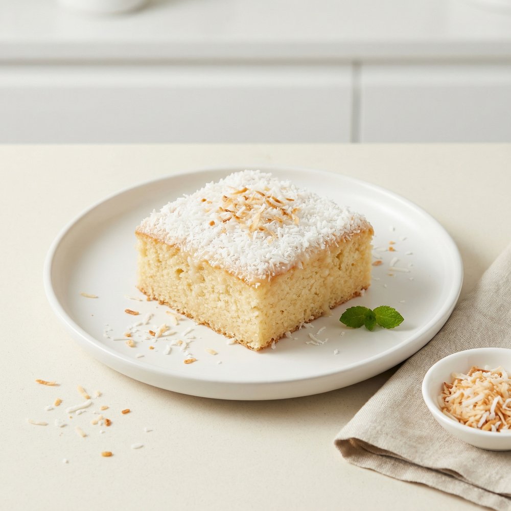Coconut Coconut Milk Cake
