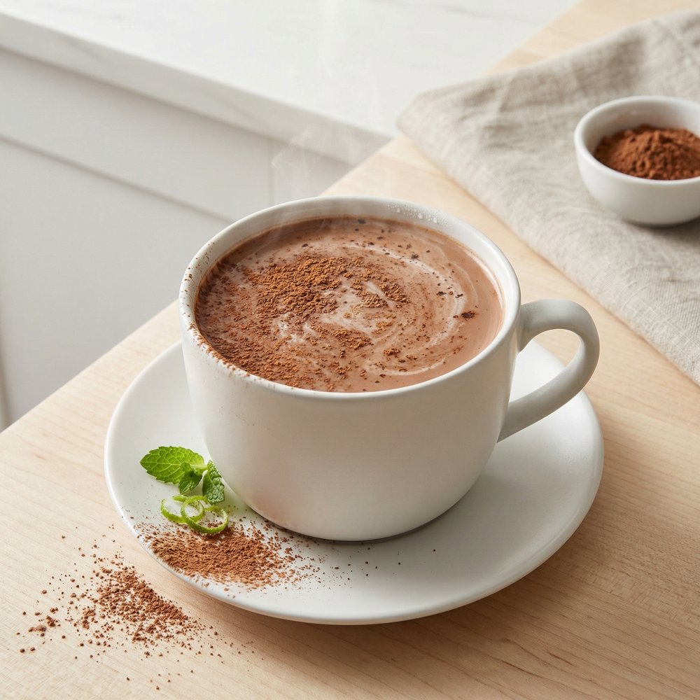 Coconut-Vanilla Hot Chocolate