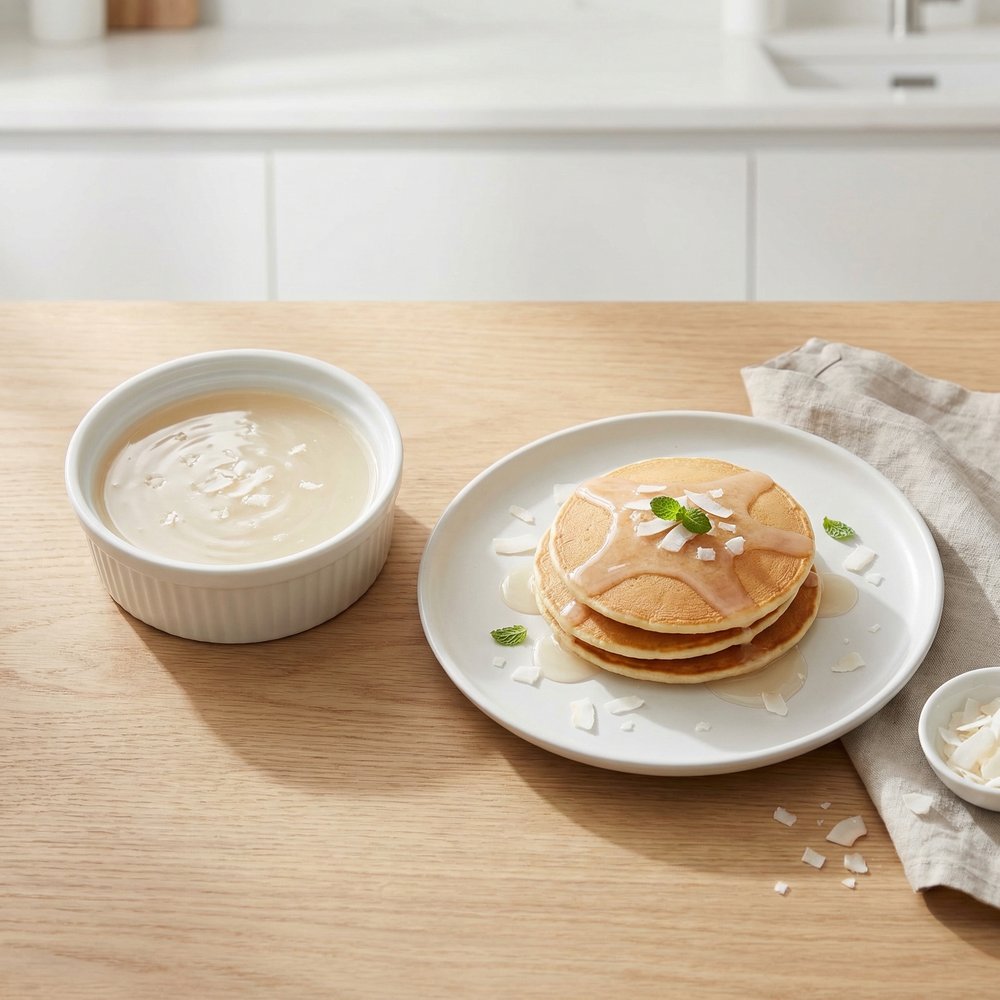 Creamy Coconut Syrup for Pancakes