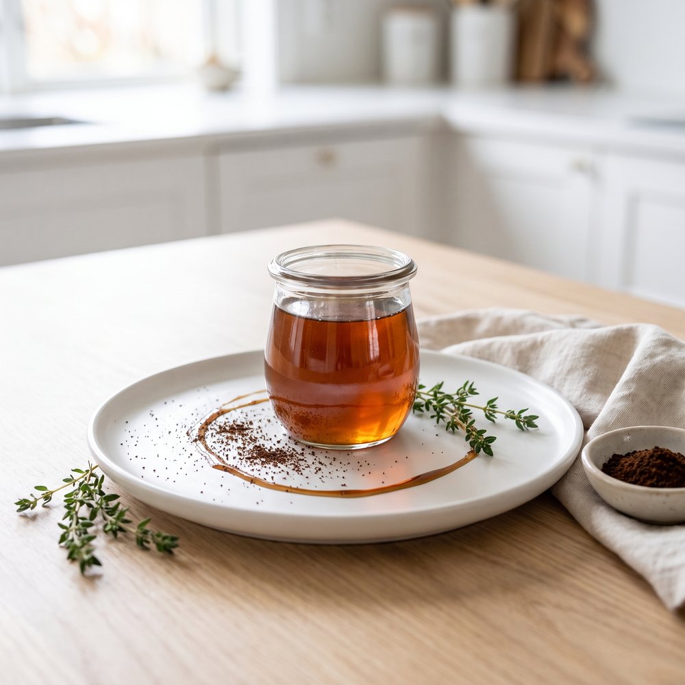 Coffee-Infused Simple Syrup