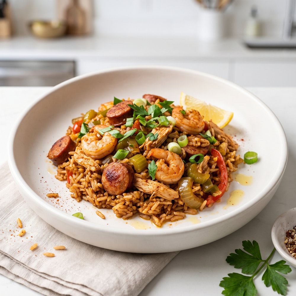 Colleen's Crockpot Jambalaya