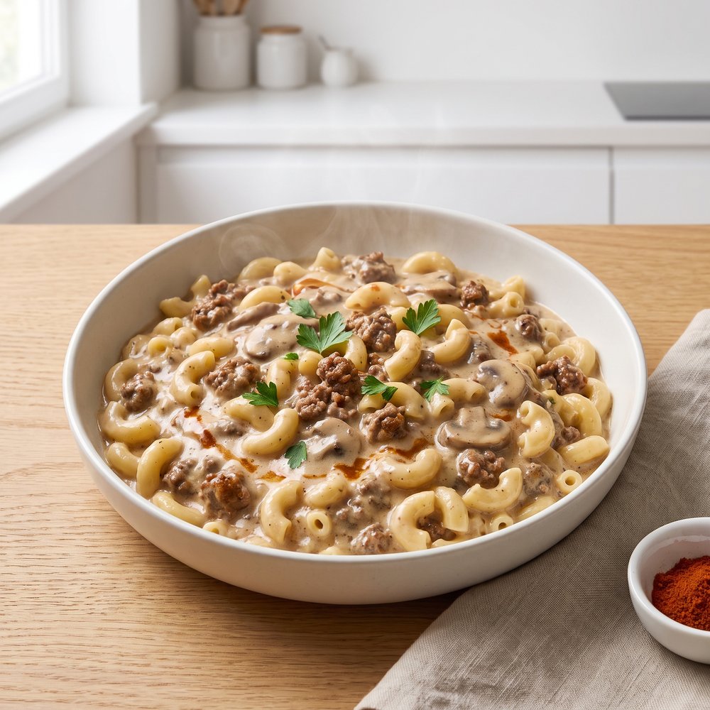 Collins' Creamy Beef Goulash