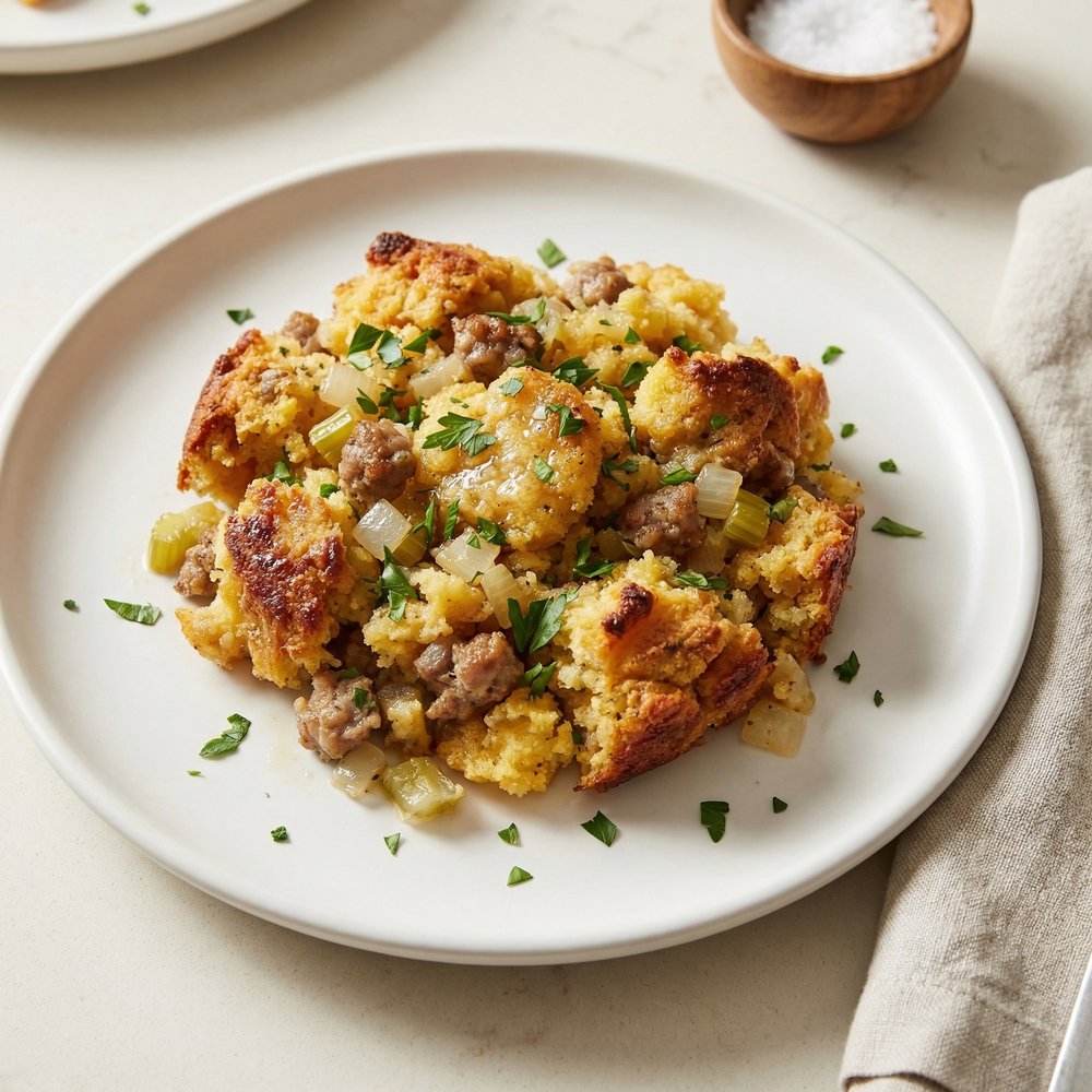 Sausage and Cornbread Dressing