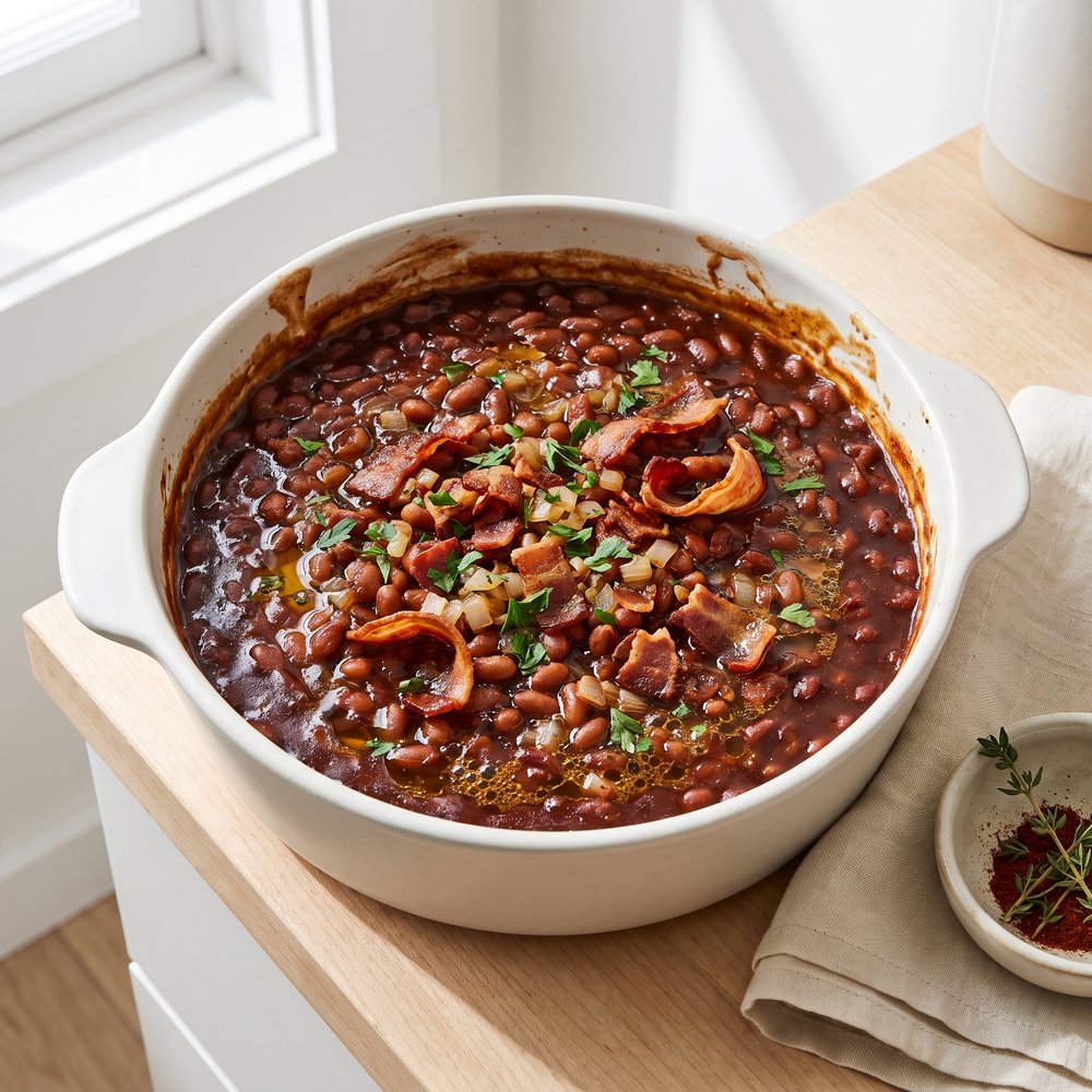 Country-Style Oven Baked Beans