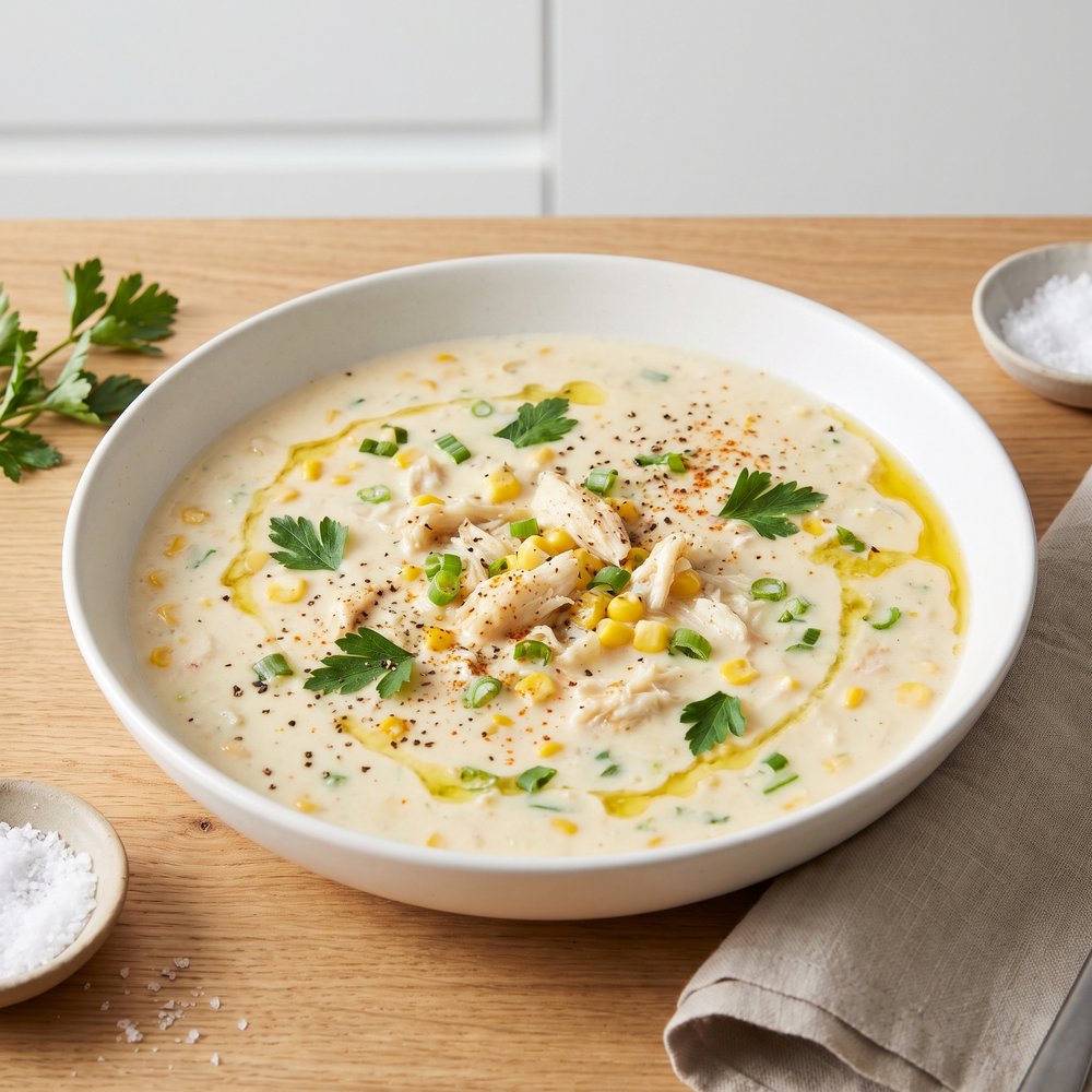 Crabmeat and Corn Soup