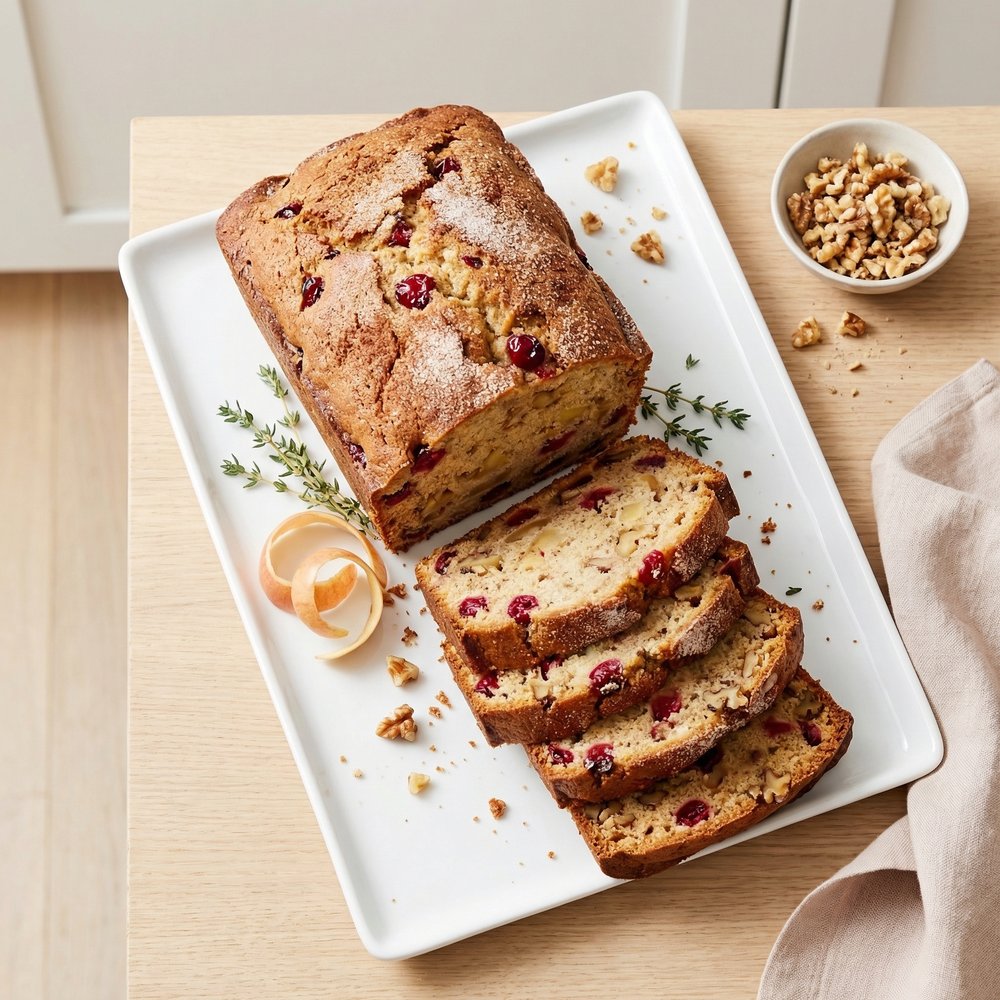 Cranberry Apple Bread