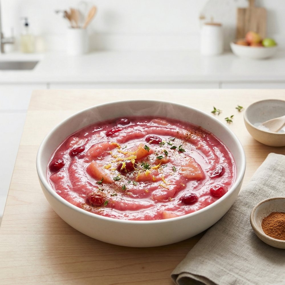Easy Cranberry Applesauce
