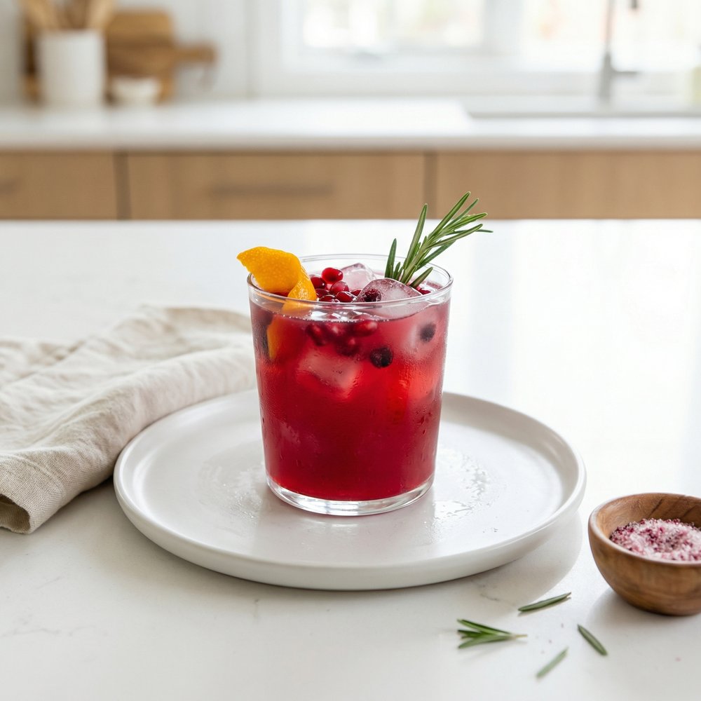 Fake Cod Holiday Mocktail
