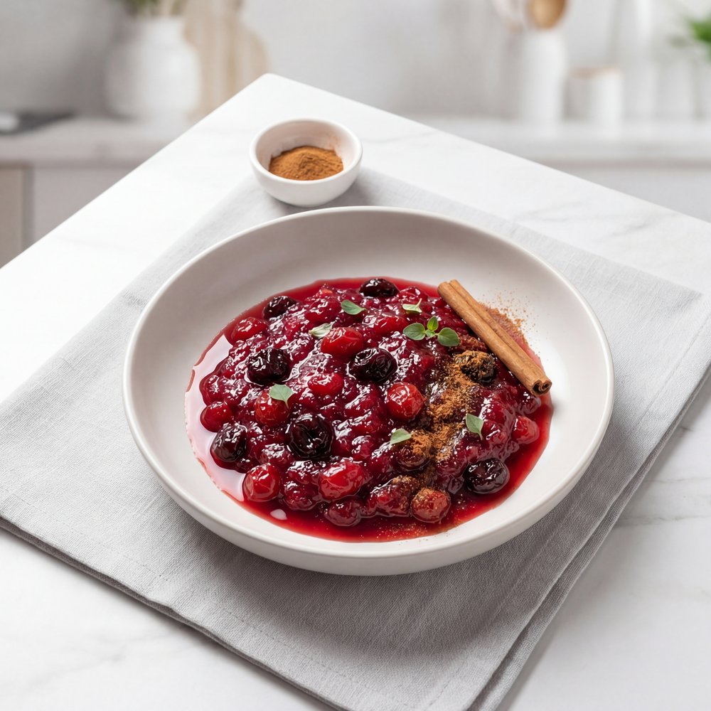 Dried Cherry and Cranberry Sauce