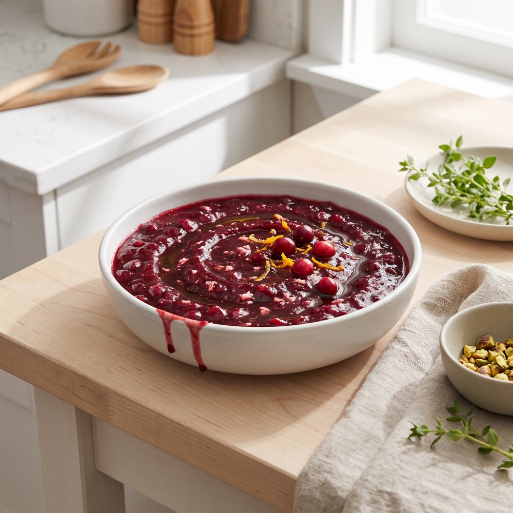 Cranberry Sauce with a Horseradish Kick