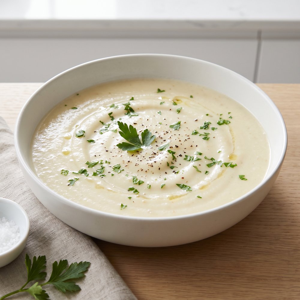 Cream of Onion and Potato Soup