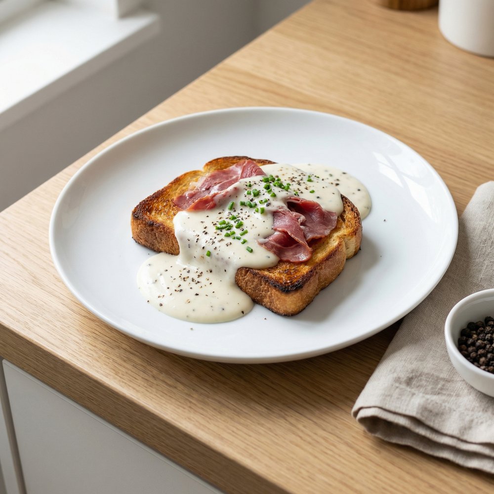 Mom's Easy Creamed Chipped Beef on Toast