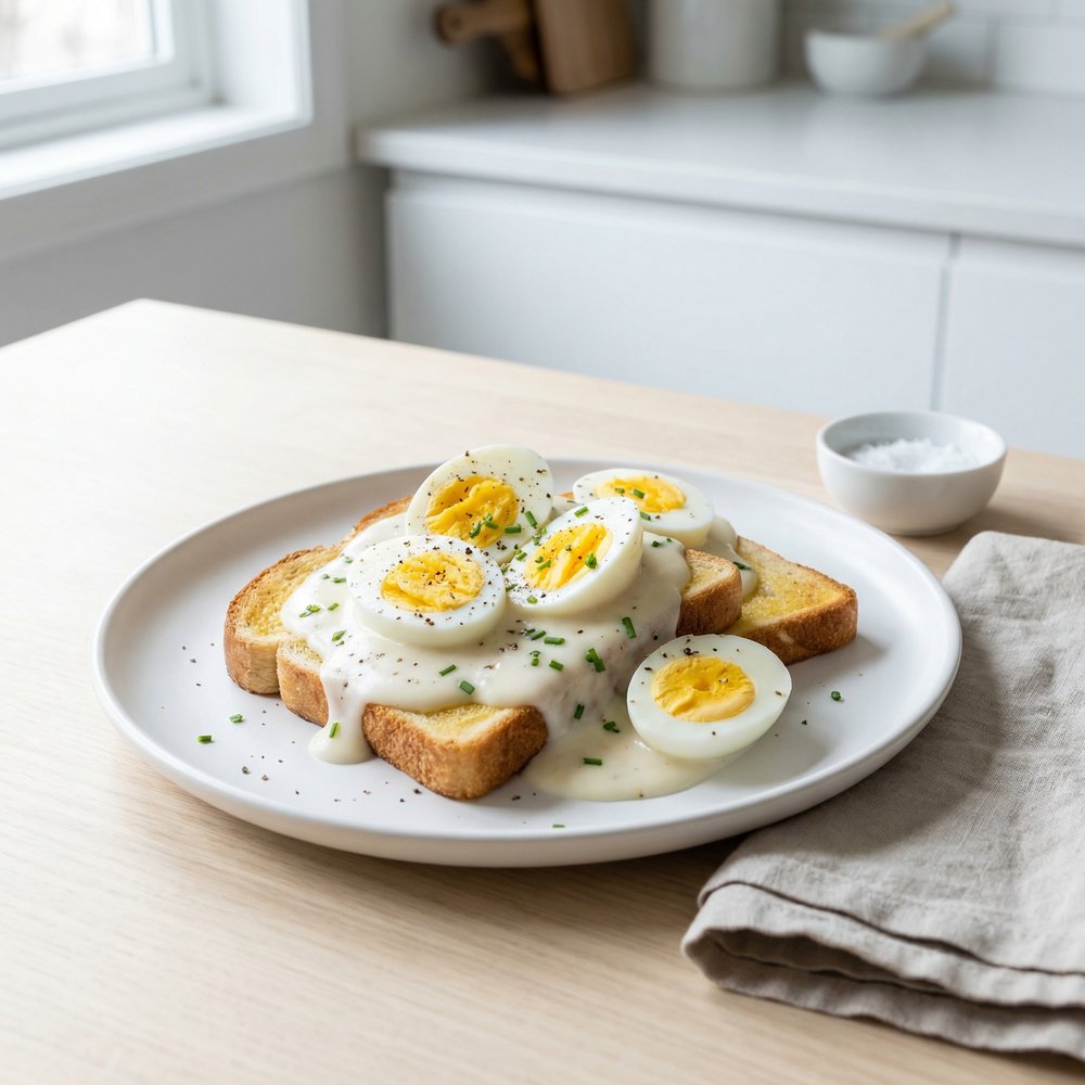 Creamed Eggs