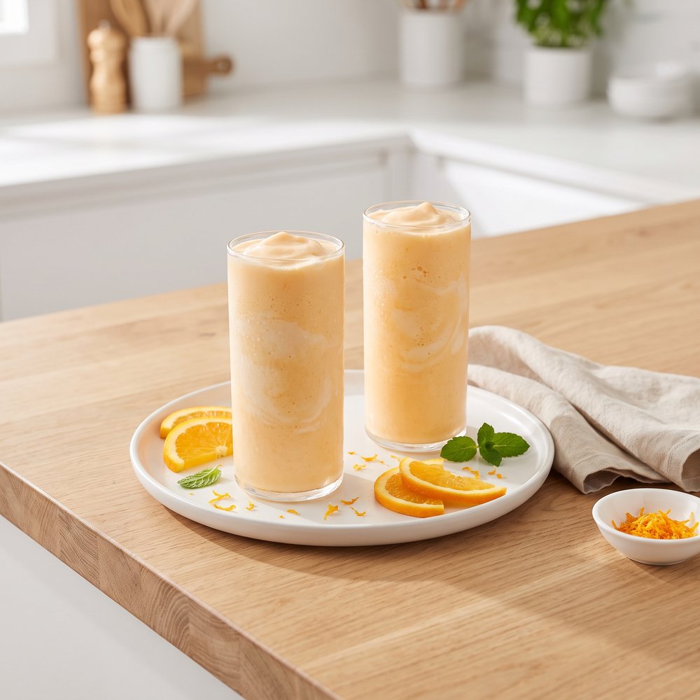 Creamsicle Orange-Vanilla Milkshake