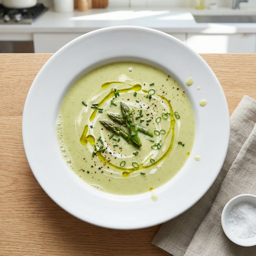 Asparagus Soup in Seconds