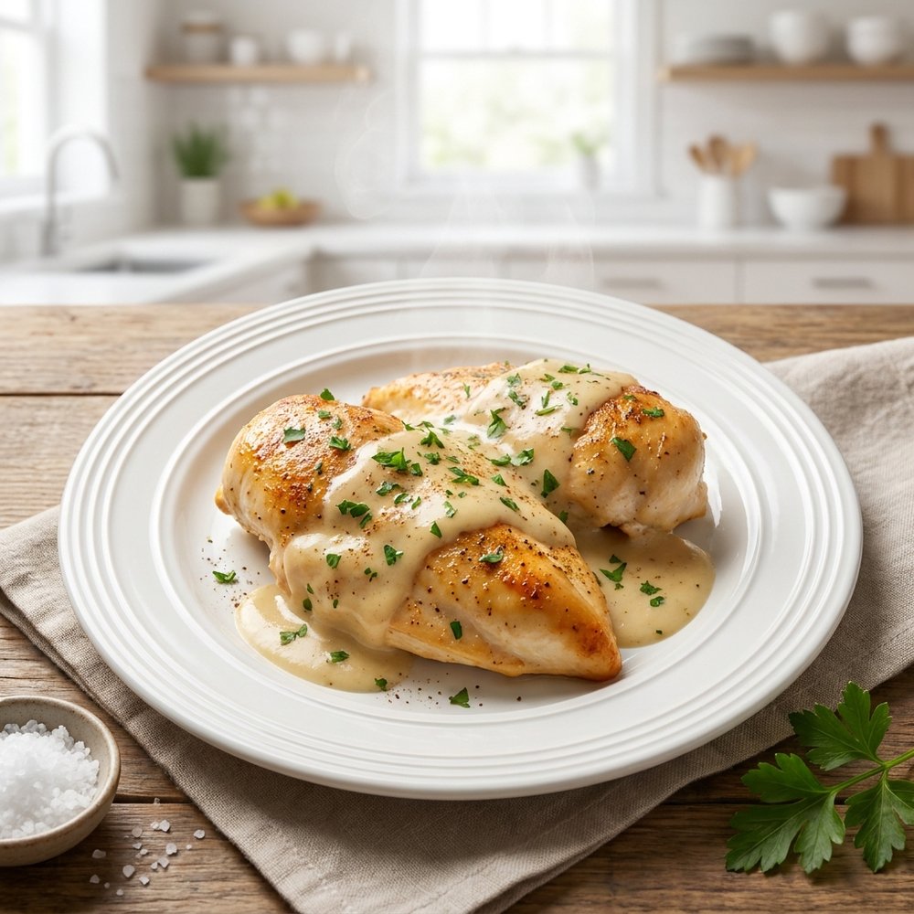 Creamy Baked Chicken Breasts