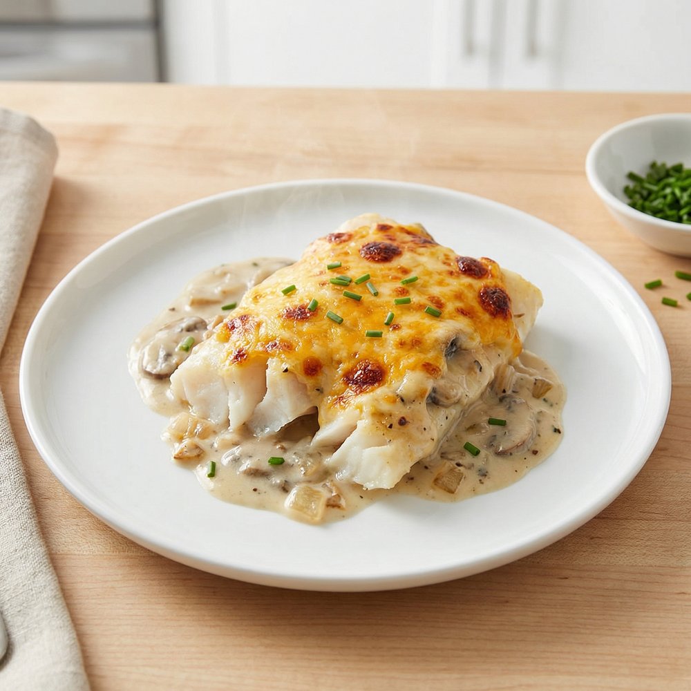 Haddock Bubbly Bake