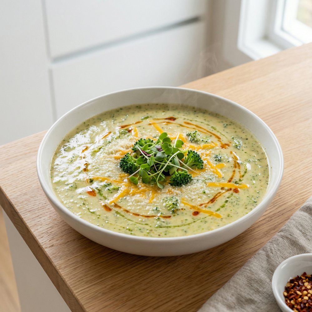 Easiest Broccoli Soup EVER