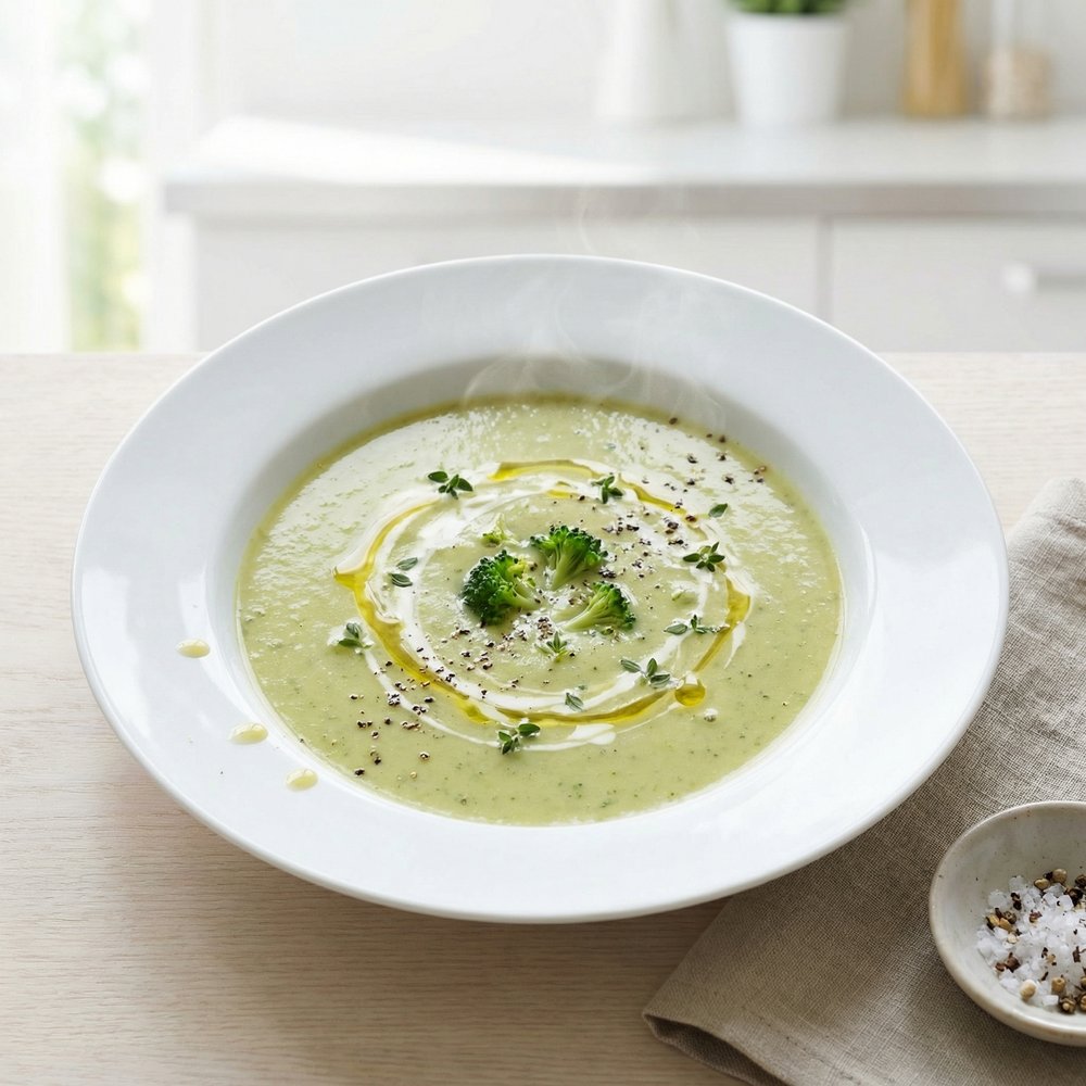 Velvety Broccoli Blender Soup