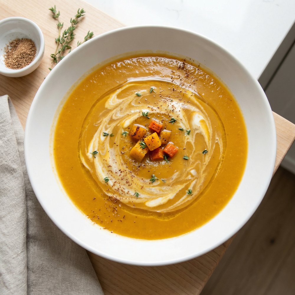 Creamy Butternut Squash Bisque